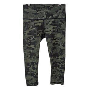 lululemon athletica Camo Leggings - Green and Black 10
